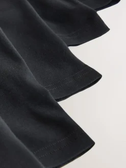 Next Black Rich Marl Waistband A-Front Boxers 10 Pack Sale