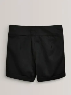Next School Shorts (3-16yrs) Black Hot