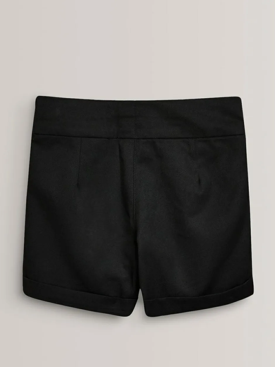 Next School Shorts (3-16yrs) Black Hot