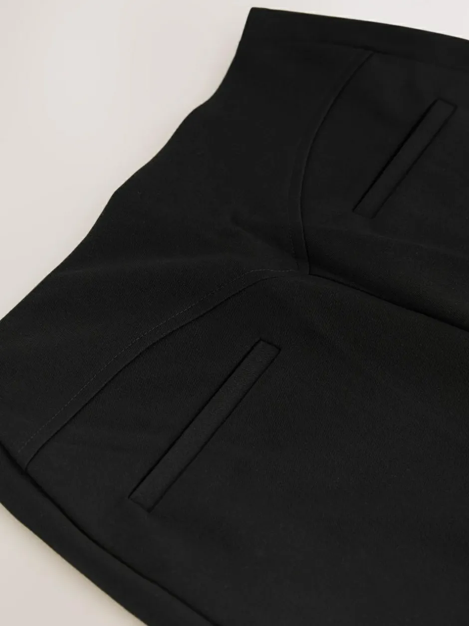 Next Sculpting Military Trousers Black Best