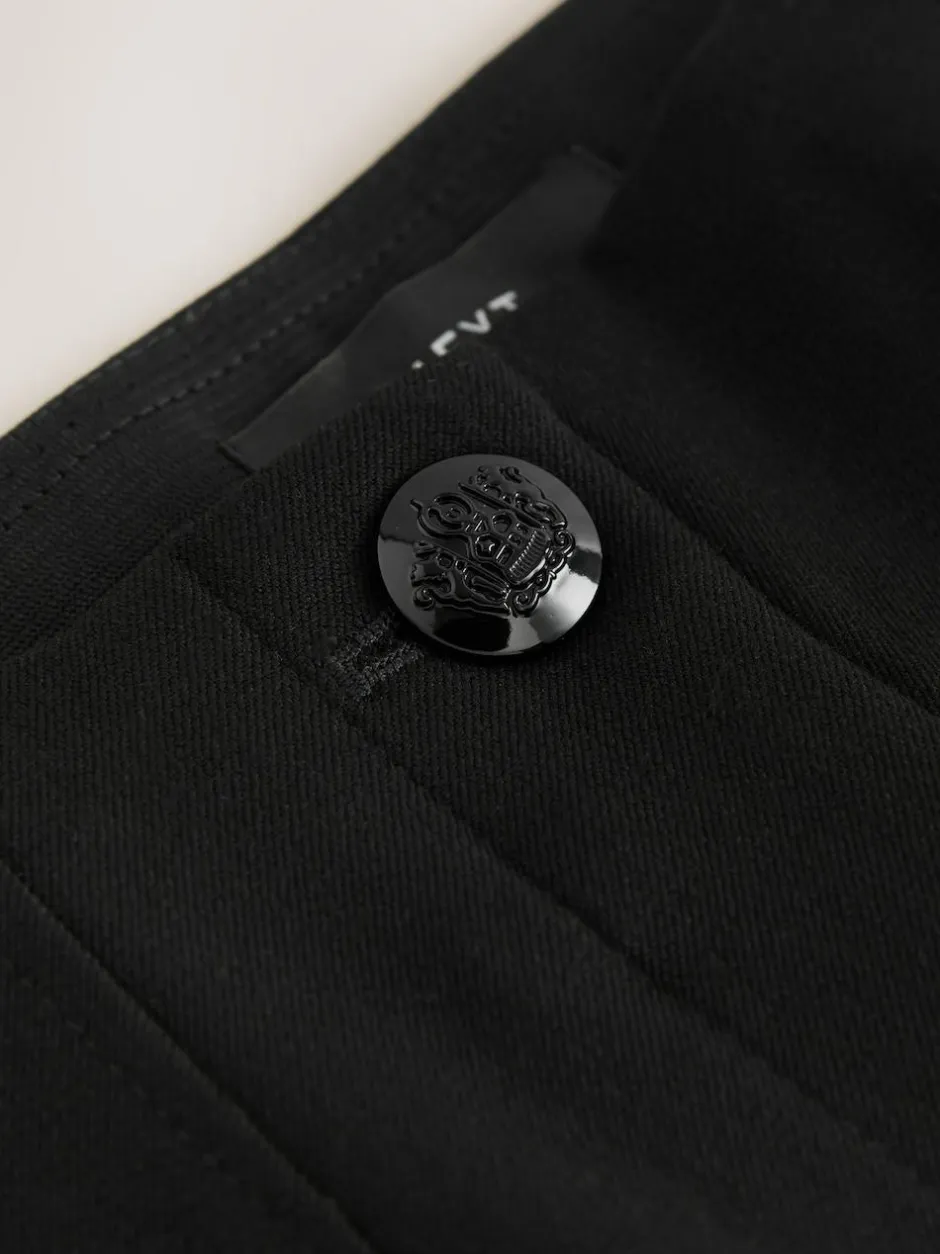 Next Sculpting Military Trousers Black Best