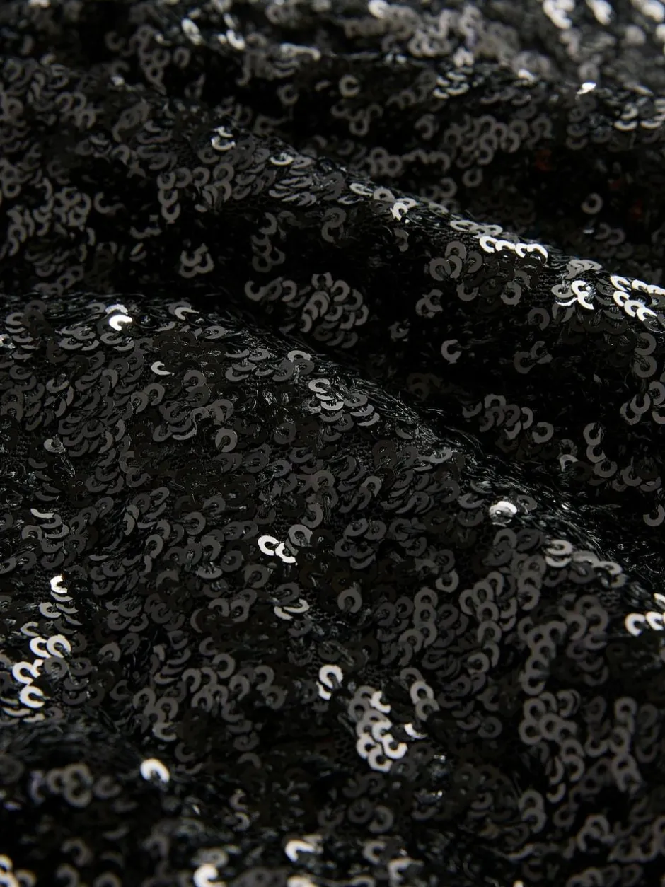 Next Sequin Jacket Black New