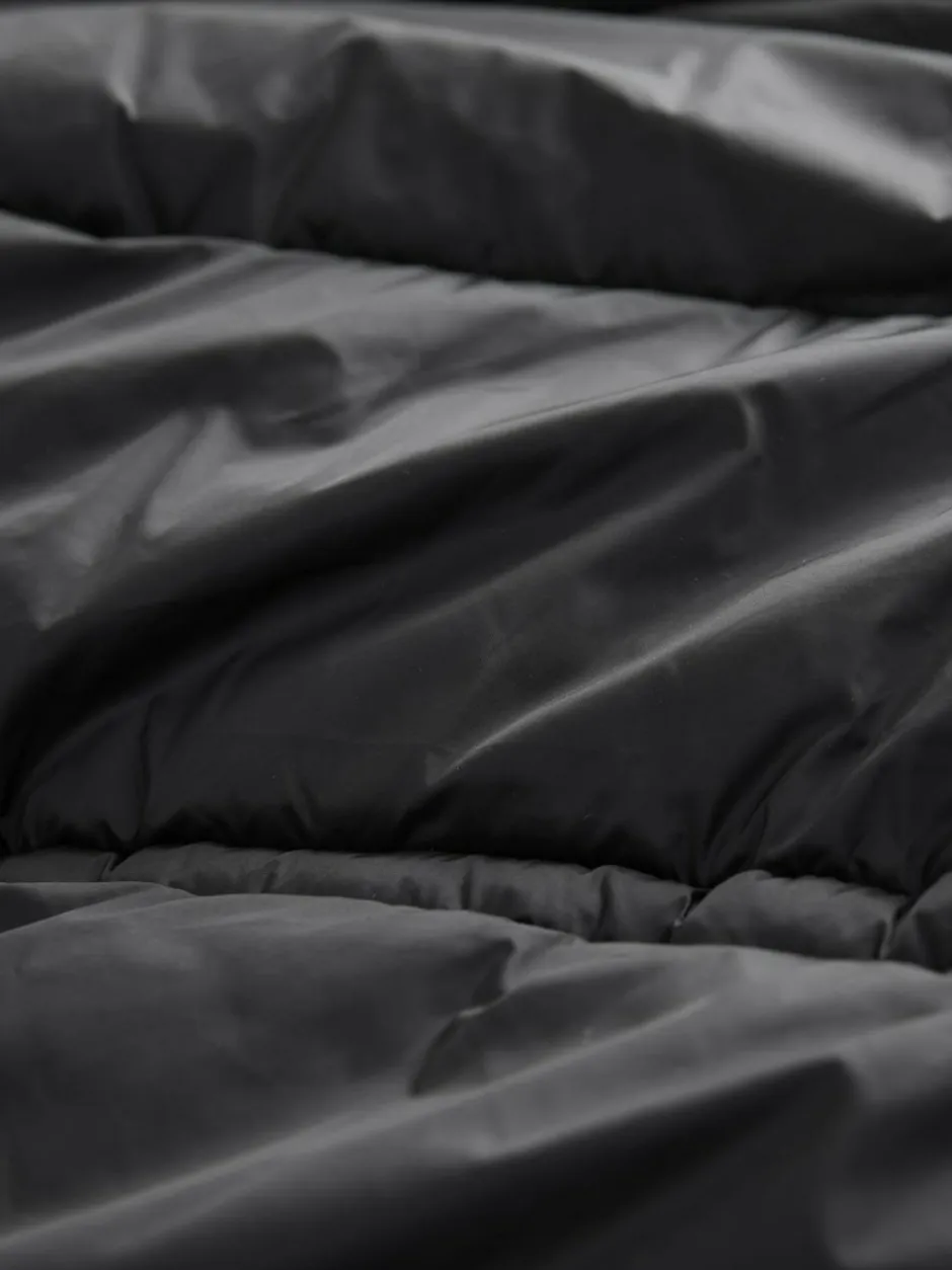 Next Black Short Padded Coat with Faux Fur Trim Hood and Cuffs Best