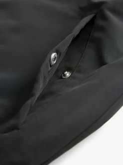 Next Black Shower Resistant Bomber Jacket Online