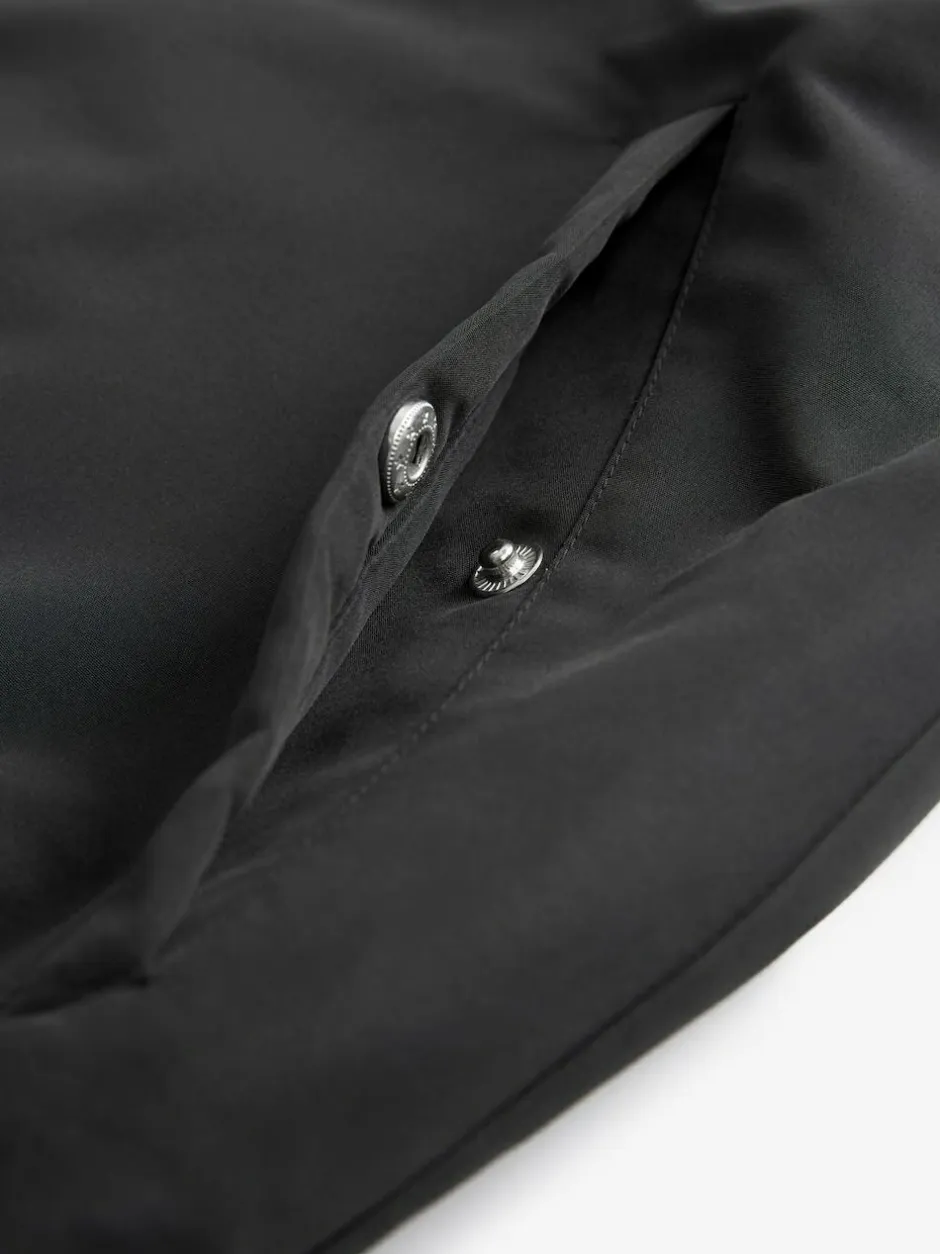 Next Black Shower Resistant Bomber Jacket Online