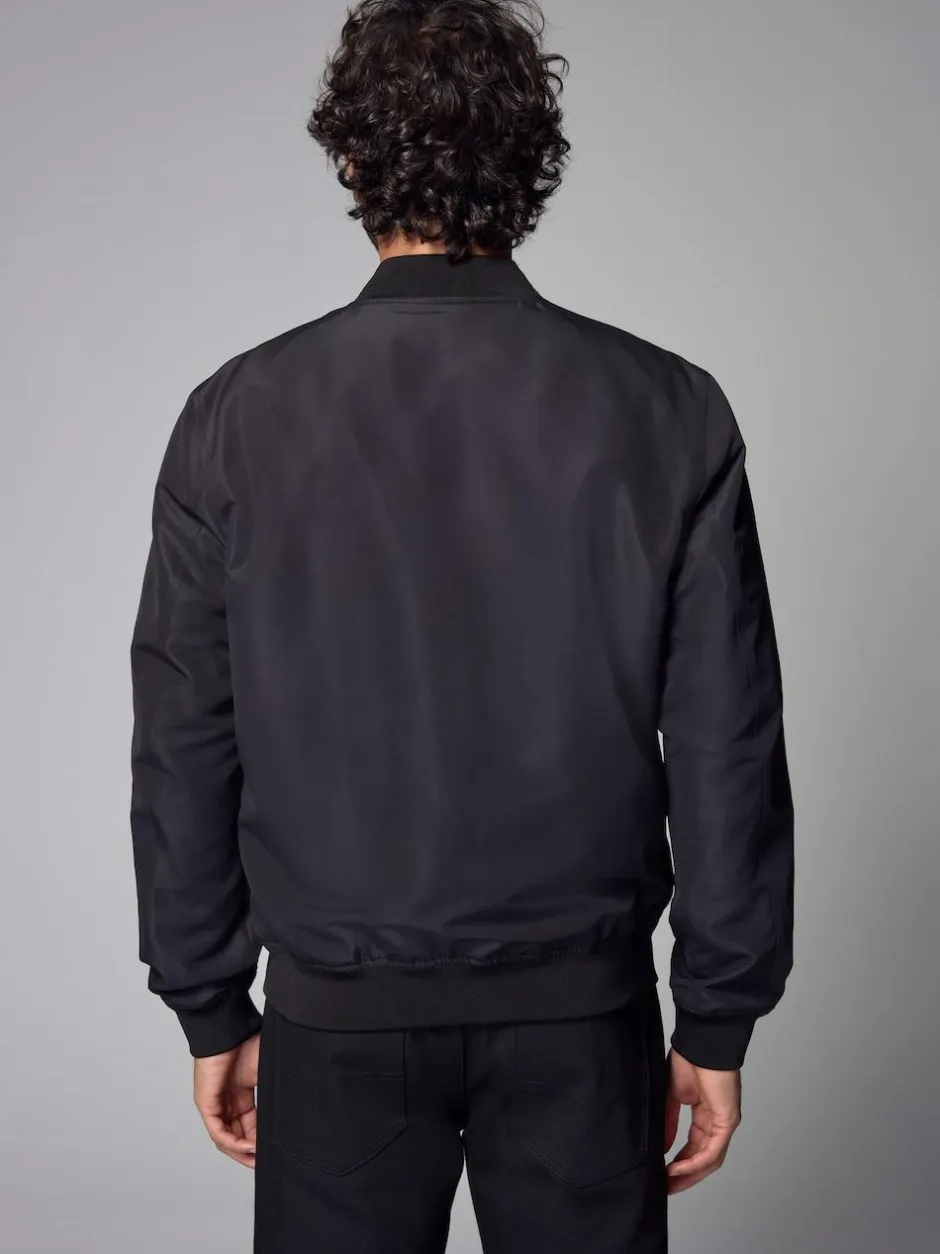 Next Black Shower Resistant Bomber Jacket Online