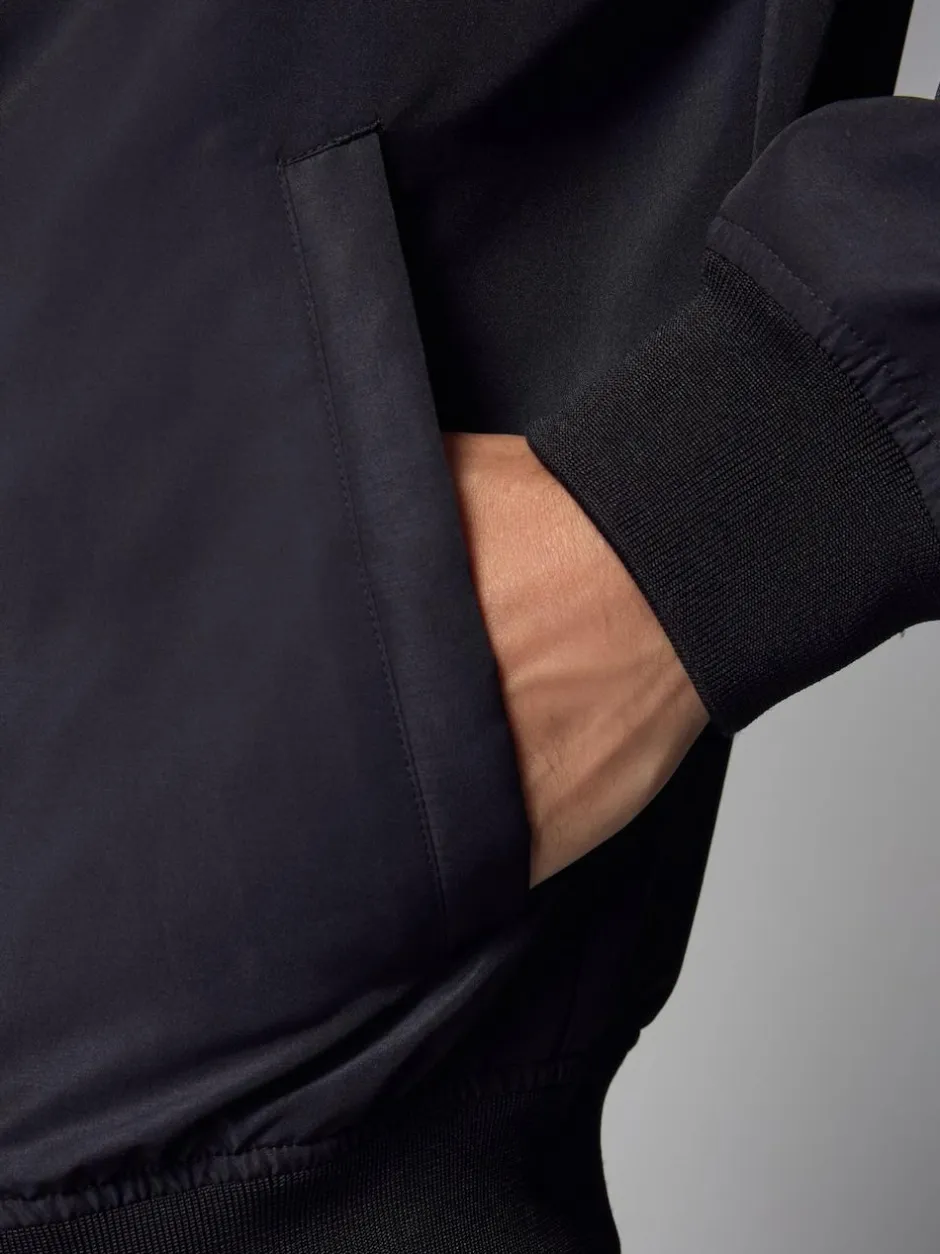 Next Black Shower Resistant Bomber Jacket Online