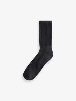 Next Black Signature Modal Cushioned Sports Socks 4 Pack Outlet