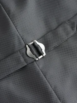 Next Black Signature Pontoglio Italian Velvet Waistcoat Clearance