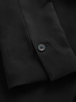 Next Black Single Breasted Skinny Belt Blazer New