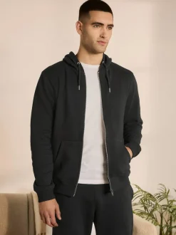 Next Black Single Hoodie New