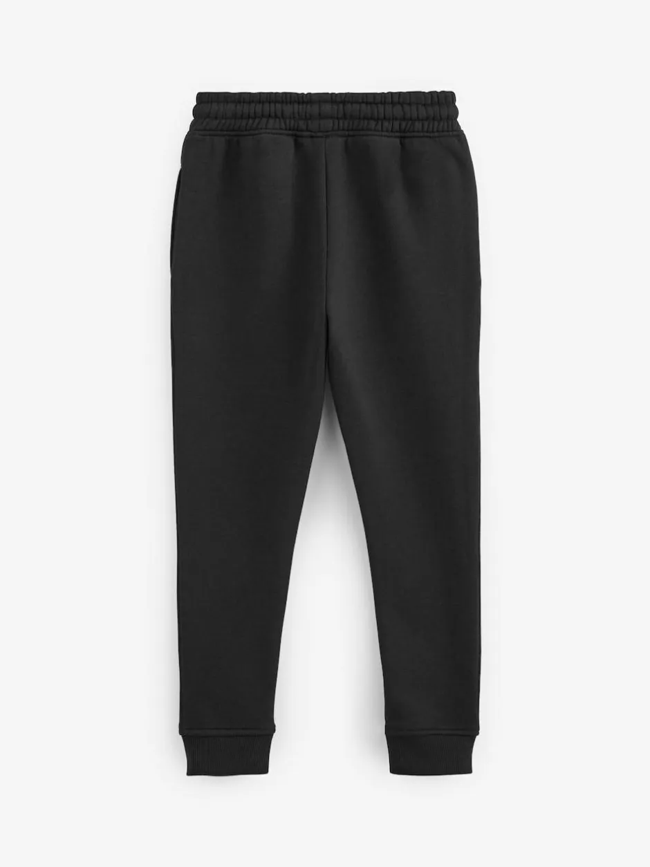 Next Skinny Fit Joggers 2 Pack (3-16yrs) Black New
