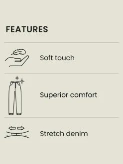 Next Black Slim Fit Comfort Stretch Jeans New