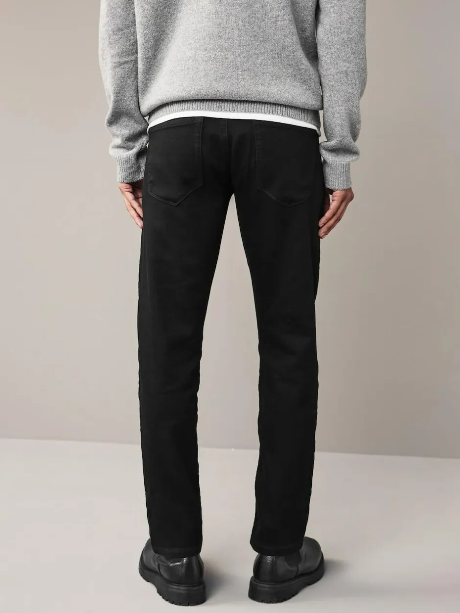 Next Black Slim Fit Comfort Stretch Jeans New