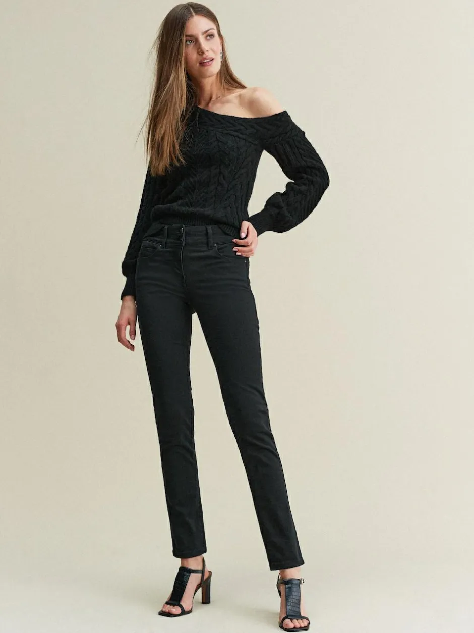 Next Slim Lift And Shape Jeans Black Sale
