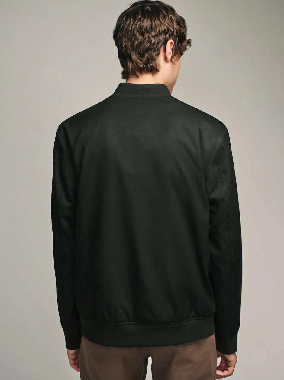 Next Black Smart Bomber Jacket Outlet