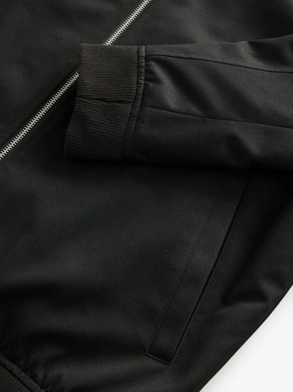 Next Black Smart Bomber Jacket Outlet
