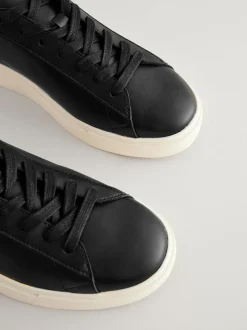 Next Smart Casual Longline Trainers Black Outlet