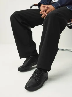 Next Smart Casual Trainers Black Outlet