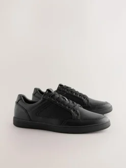 Next Smart Casual Trainers Black Outlet