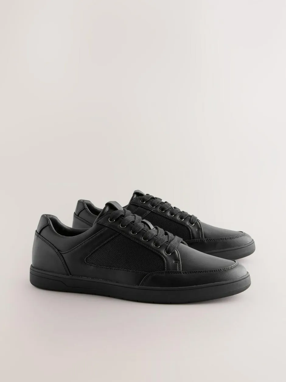 Next Smart Casual Trainers Black Outlet