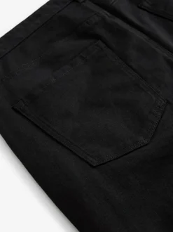 Next Black Solid Single Slim Fit Classic Stretch Jeans Sale