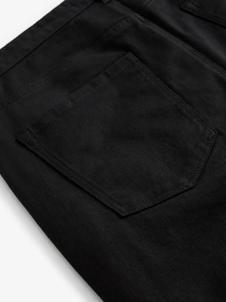 Next Black Solid Single Slim Fit Classic Stretch Jeans Sale