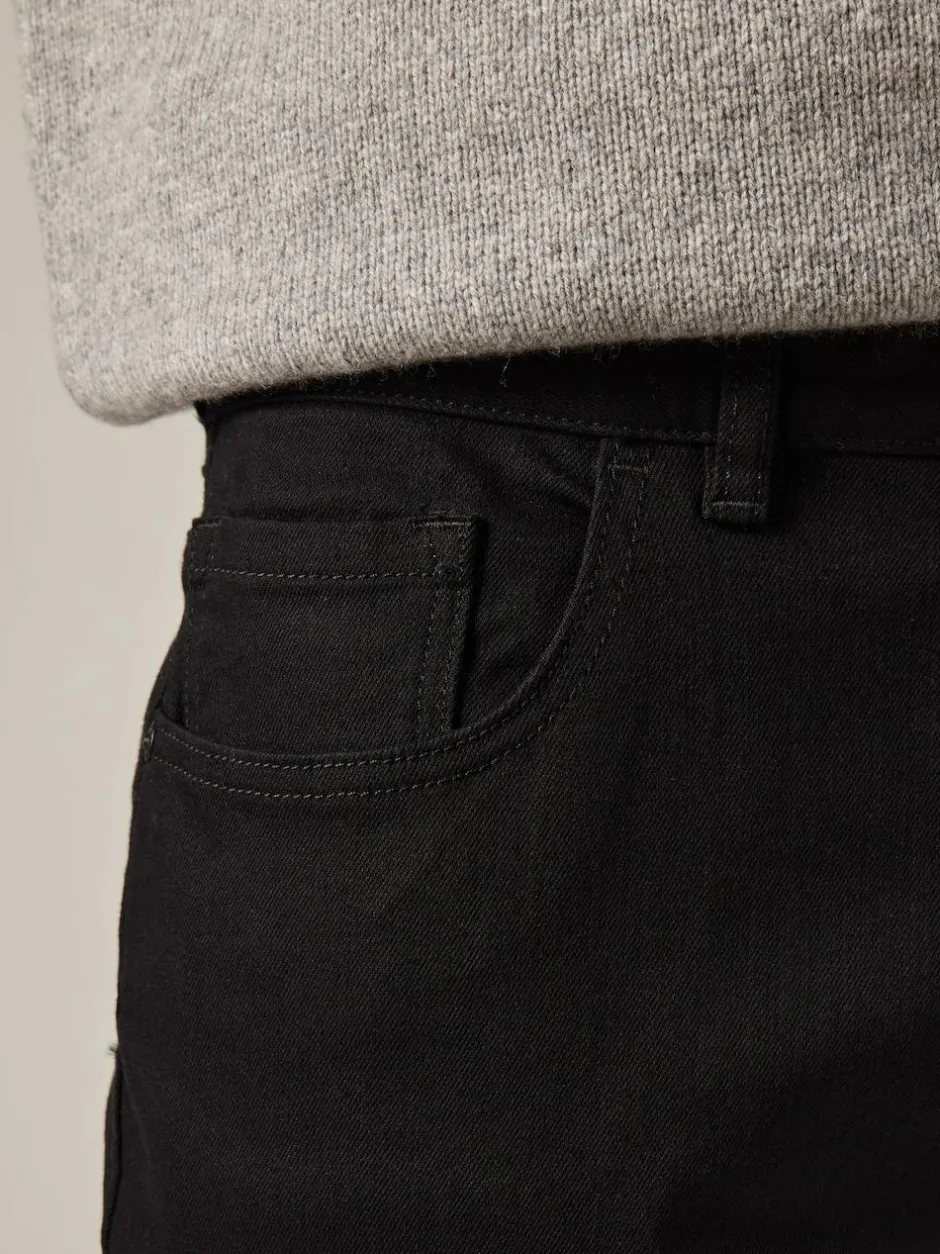 Next Black Solid Single Slim Fit Classic Stretch Jeans Sale