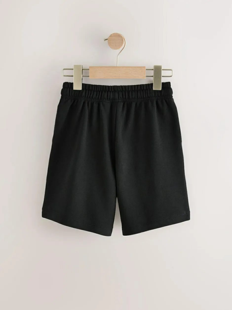 Next Sporty Fit Basic Shorts (3-16yrs) Black