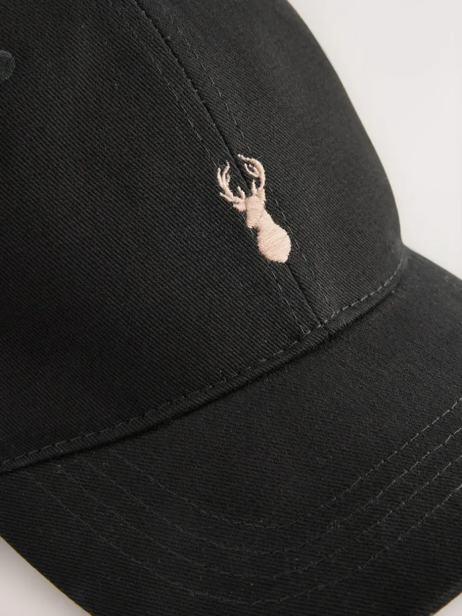 Next Stag Hat (1-16yrs) Black Hot