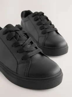 Next Black Standard Fit (F) Lace Up School Shoes Best