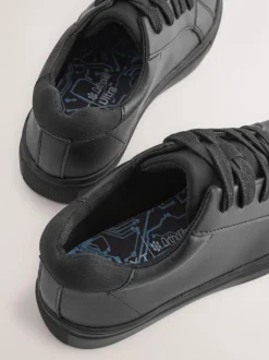 Next Black Standard Fit (F) Lace Up School Shoes Best