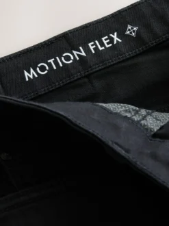 Next Black Straight Fit Motionflex Jeans Outlet