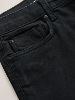 Next Black Straight Fit Motionflex Jeans Outlet