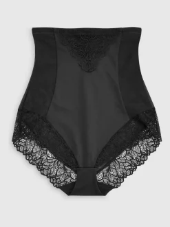 Next Super High Waist Briefs Firm Tummy Control Shaping Briefs Black Hot
