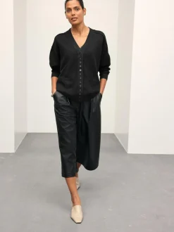 Next Black Supersoft V-Neck Cardigan With Pockets Best