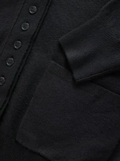 Next Black Supersoft V-Neck Cardigan With Pockets Best