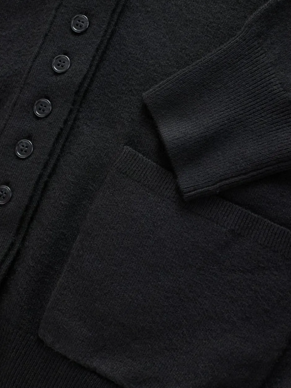 Next Black Supersoft V-Neck Cardigan With Pockets Best