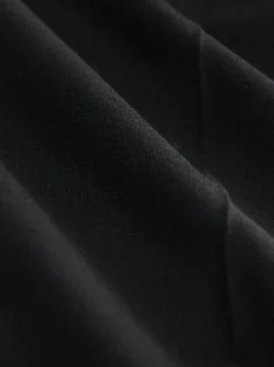 Next Tailored Bootcut Trousers With Wool Black