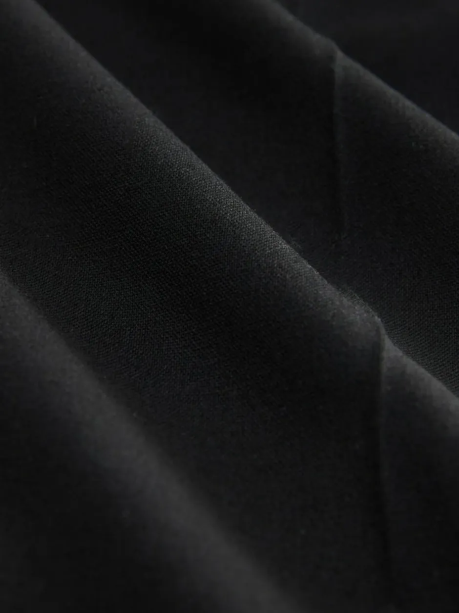 Next Tailored Bootcut Trousers With Wool Black