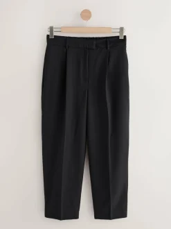 Next Black Tailored Tapered Trousers Sale