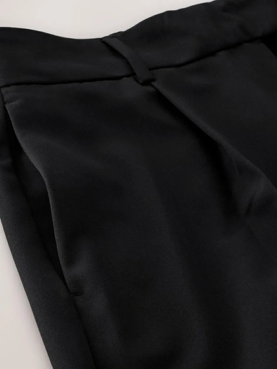 Next Black Tailored Tapered Trousers Sale