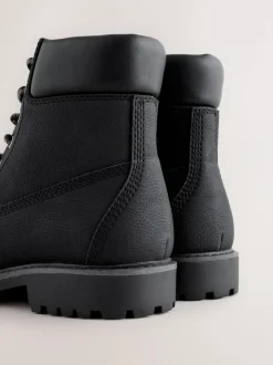 Next Black Tall Zip-Up Boots Hot
