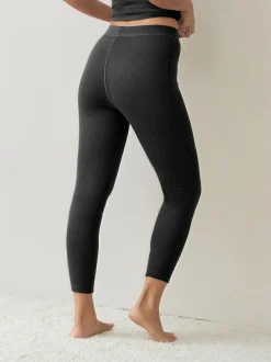 Next Thermal Maximum Warmth Cosy Ribbed Legging Black Sale