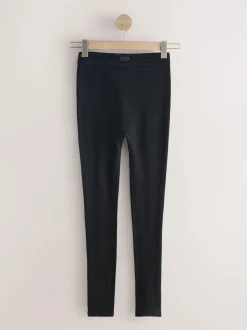 Next Thermal Maximum Warmth Cosy Ribbed Legging Black Sale