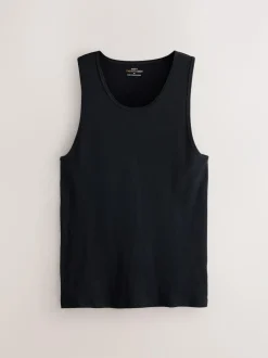 Next Thermogen Vests 2 Pack Black Outlet