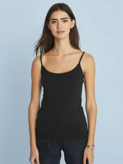 Next Black Thin Strap Vest Hot