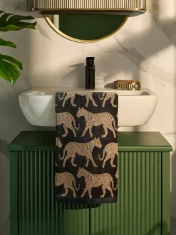 Next Black Tiger 100% Cotton Towel Online