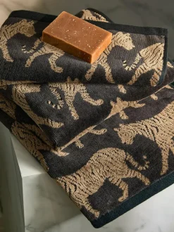 Next Black Tiger 100% Cotton Towel Online