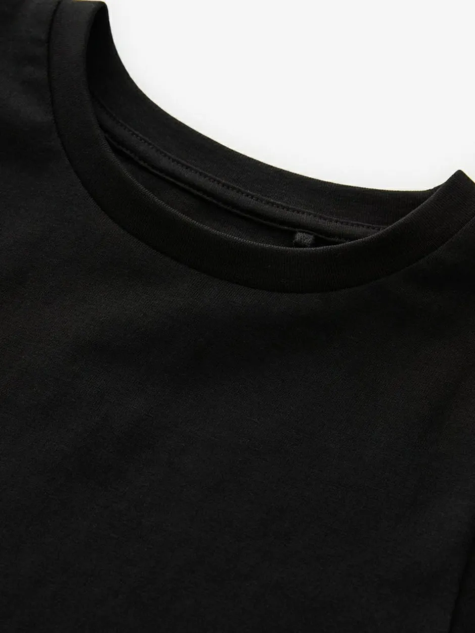 Next Black T-Shirt (3-16yrs) Discount
